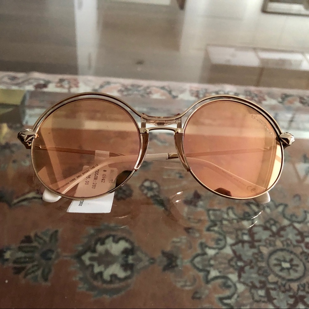 Roberto Cavalli Golden Sunglasses